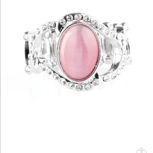 Paparazzi Moulin Moon Pink Ring